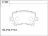 ASIMCO KD7540 Brake Pad Set, disc brake